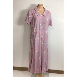 Karavan Floral Maxi Dress Womens Medium